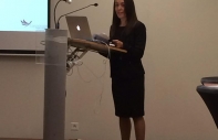 CFT Director Yasmin Milner key note speaking at the 2014 EBACE Cabin Crew Conference